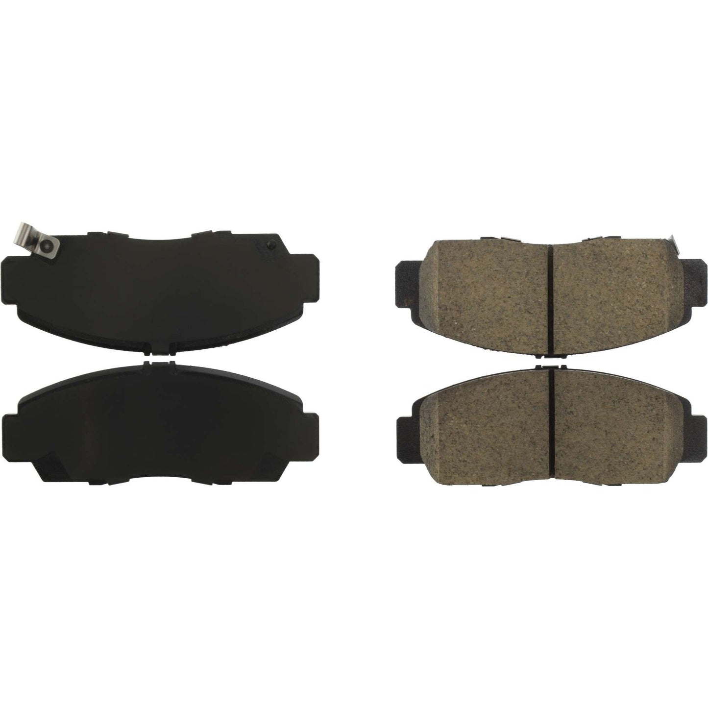 StopTech Street Brake Pads; Front With Shims