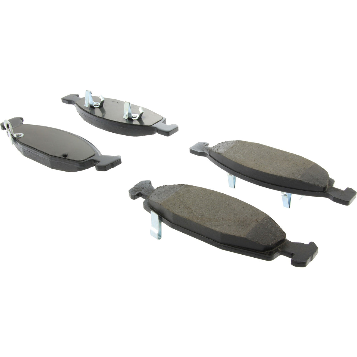 StopTech Street Brake Pads; Front With Shims