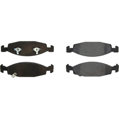 StopTech Street Brake Pads; Front With Shims