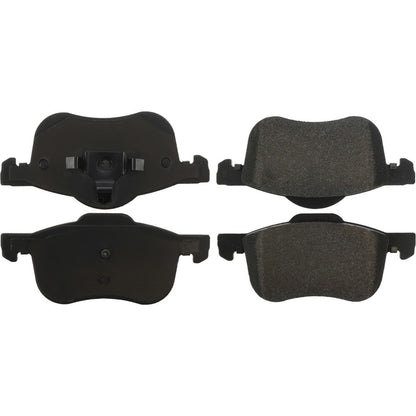 StopTech Street Brake Pads; Front With Shims