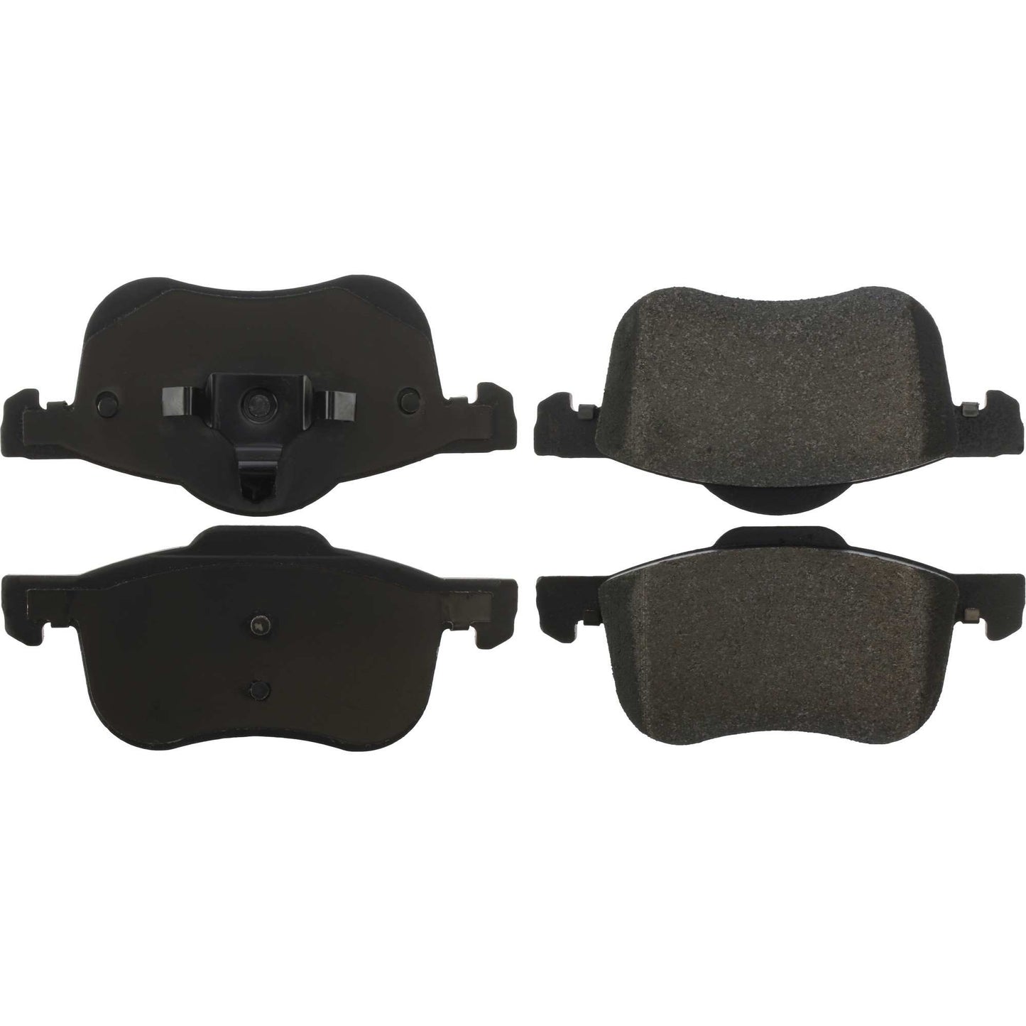 StopTech Street Brake Pads; Front With Shims