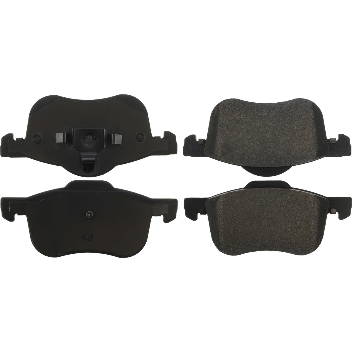 StopTech Street Brake Pads; Front With Shims
