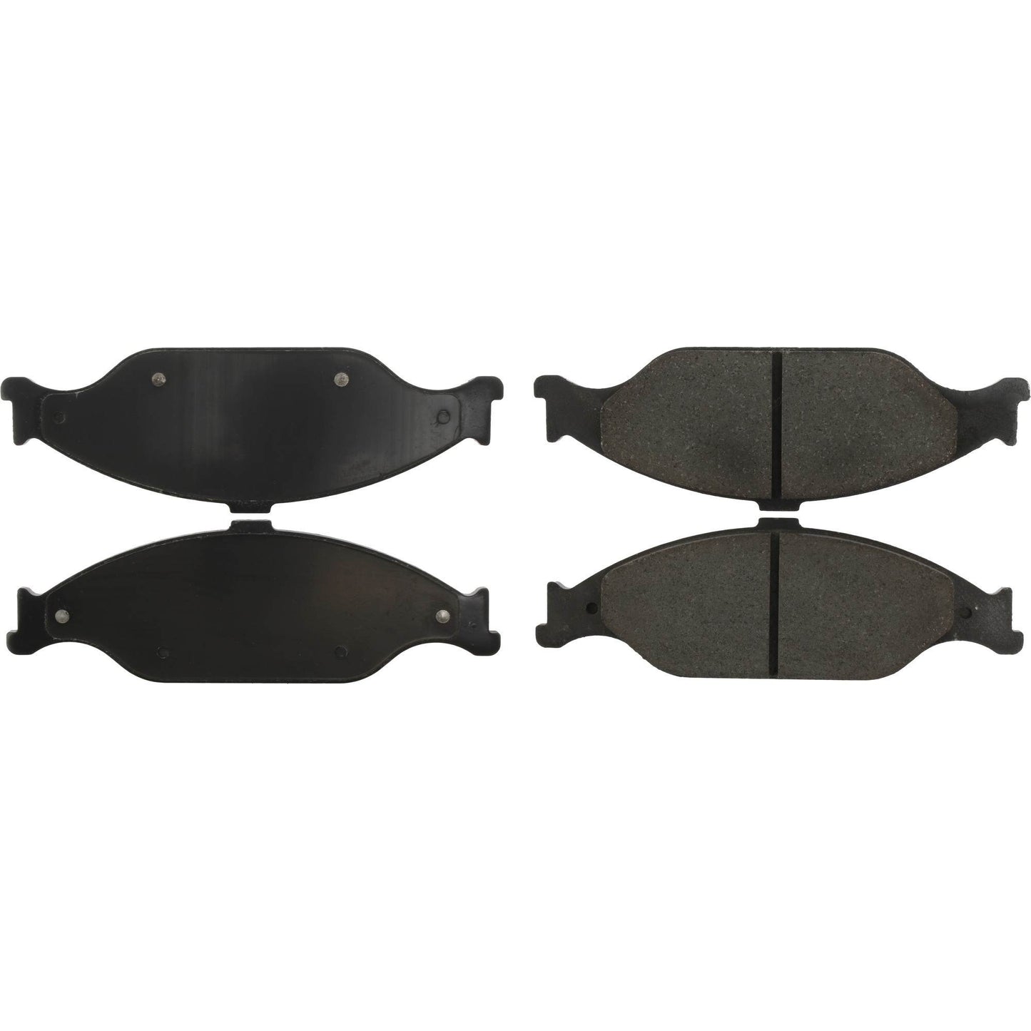 StopTech Street Brake Pads; Front With Shims