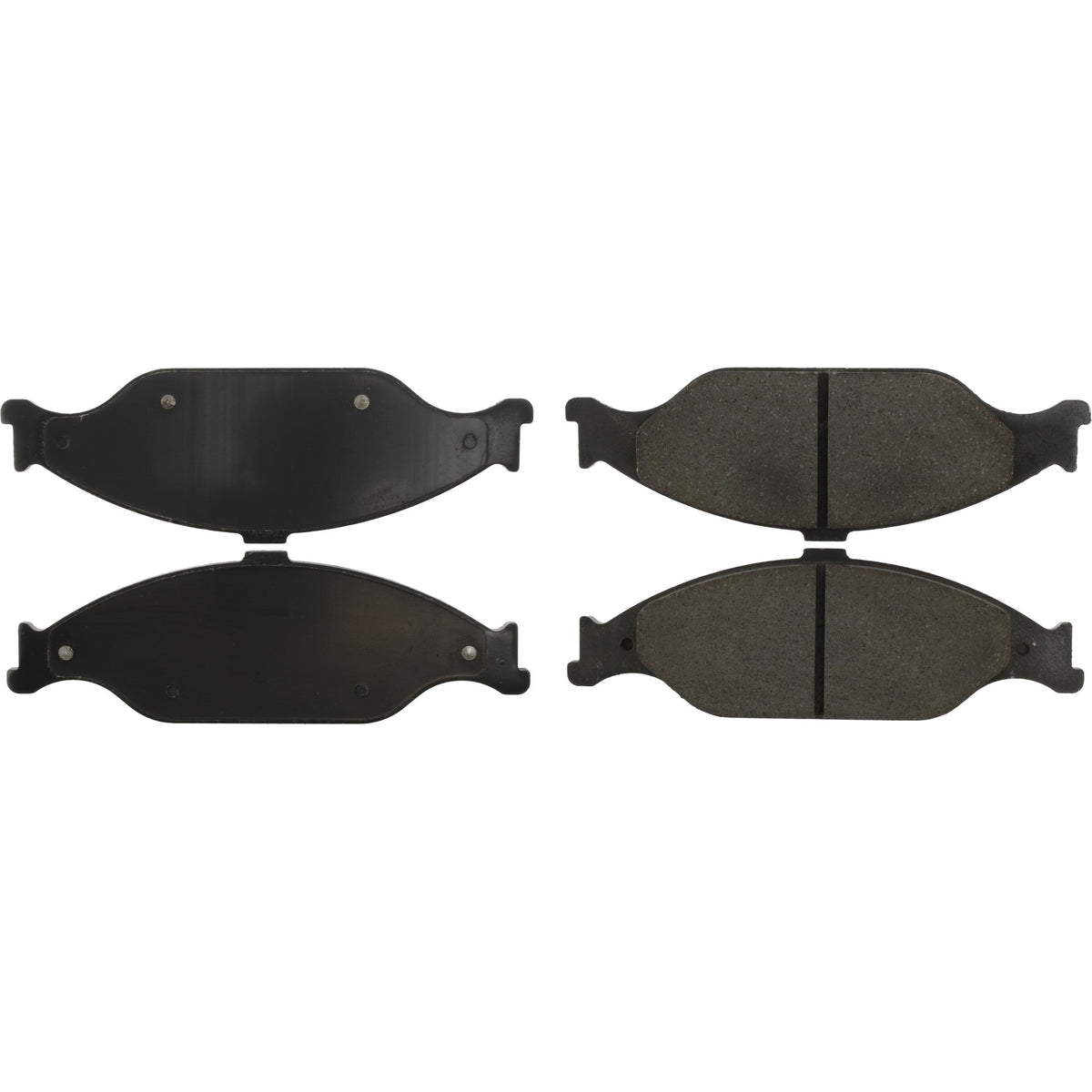 StopTech Street Brake Pads; Front With Shims