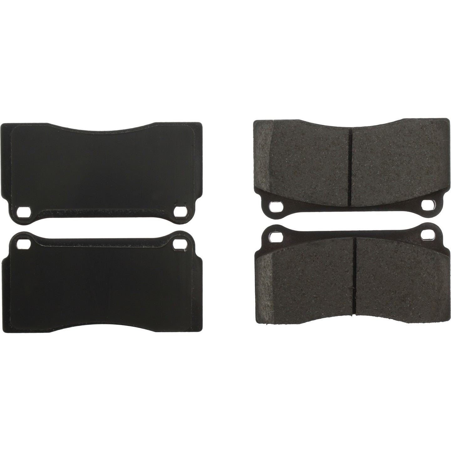 StopTech Street Brake Pads; Front, Rear With Shims