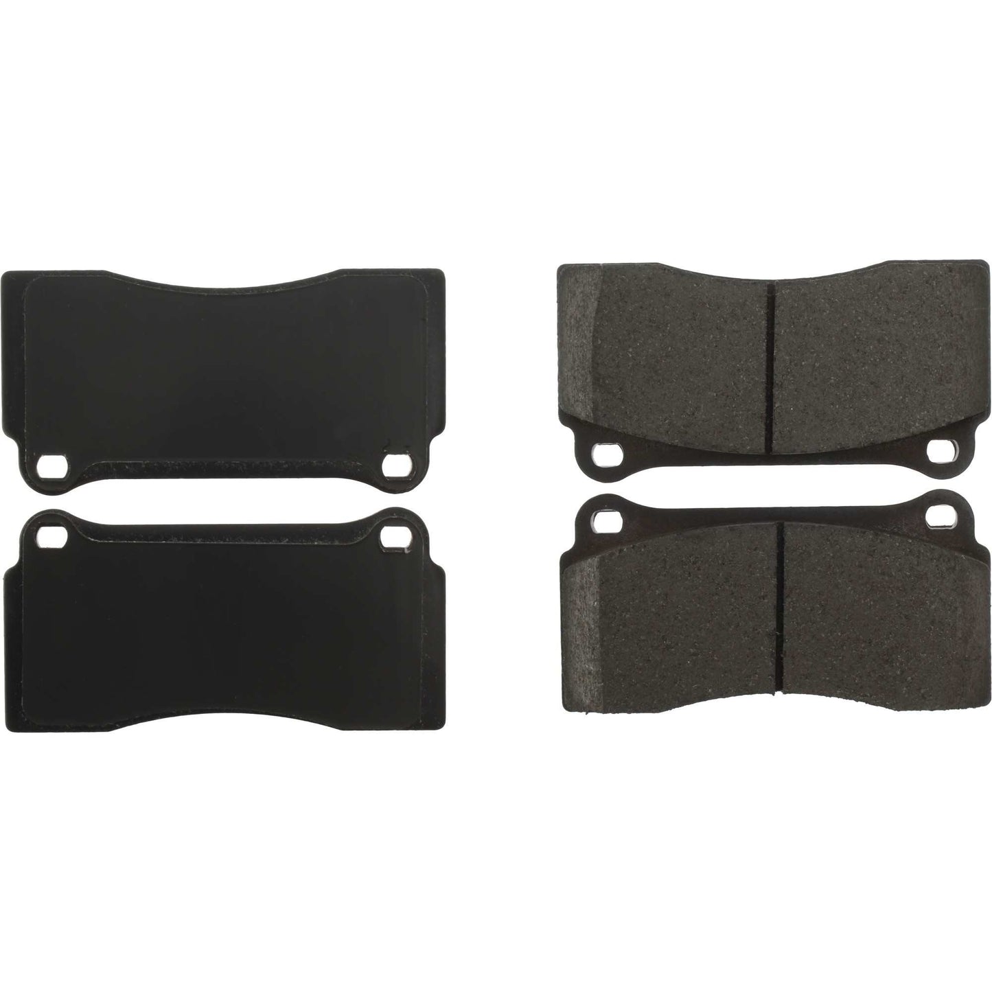 StopTech Street Brake Pads; Front, Rear With Shims