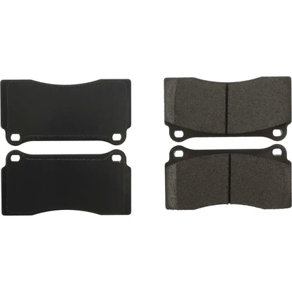 StopTech Street Brake Pads; Front, Rear With Shims