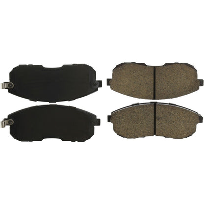 StopTech Street Brake Pads; Front With Shims