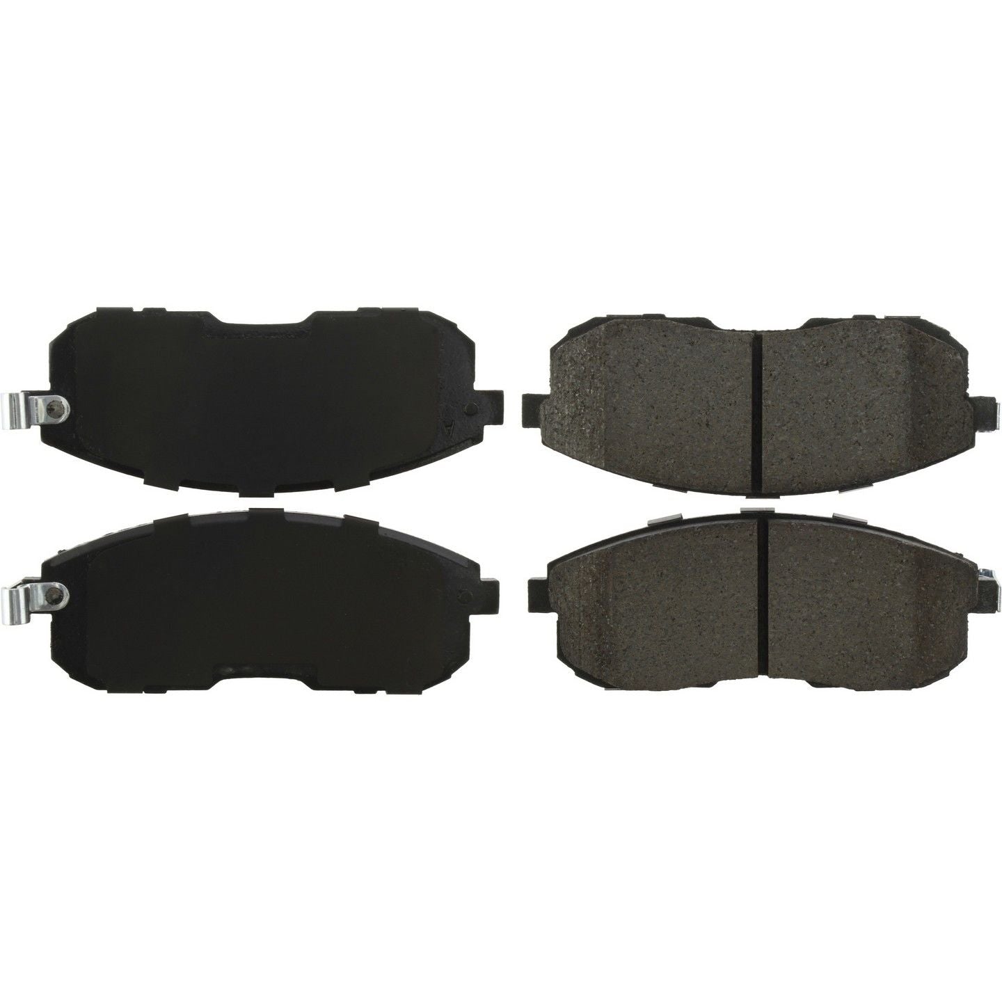 StopTech Street Brake Pads; Front With Shims