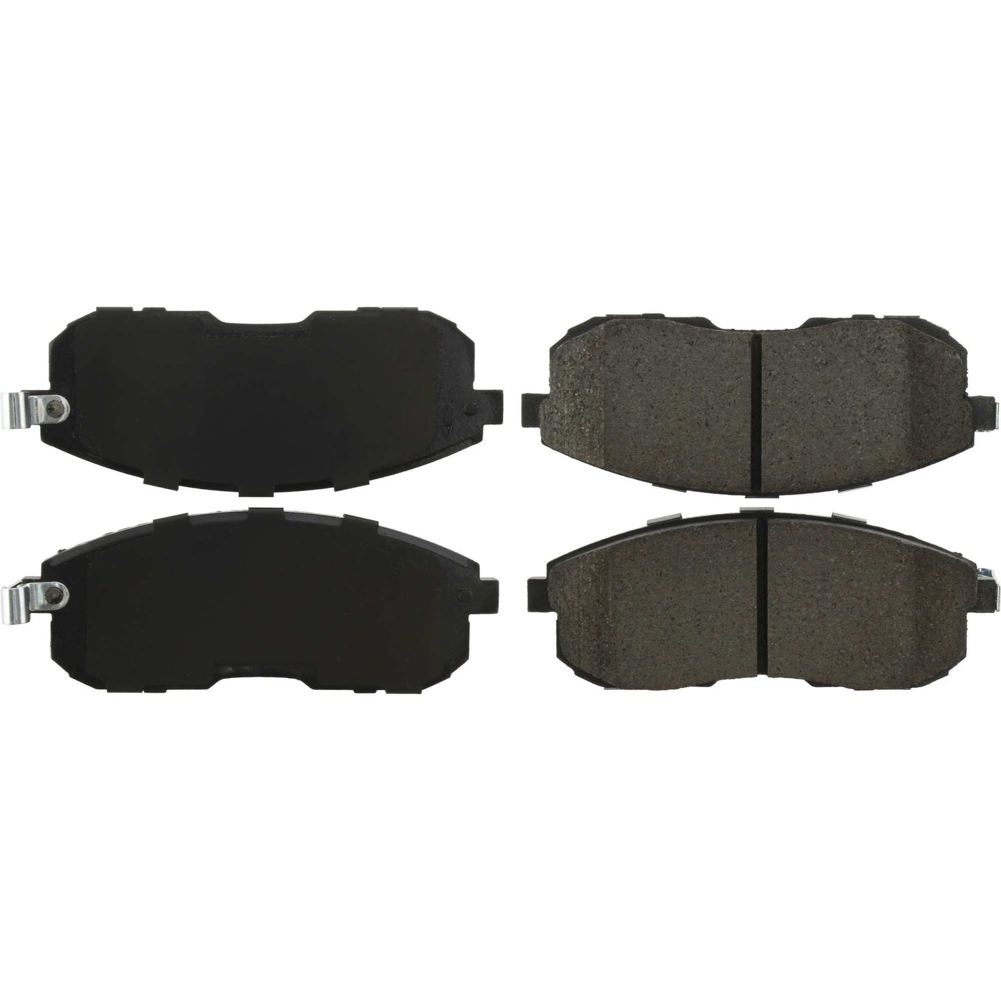 StopTech Street Brake Pads; Front With Shims
