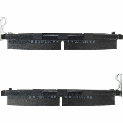 StopTech Street Brake Pads; Front With Shims And Hardware