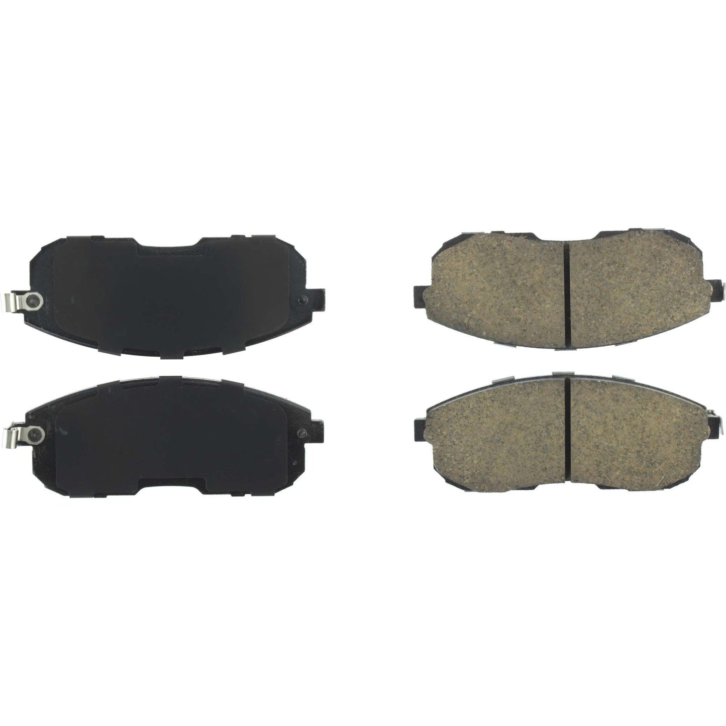 StopTech Street Brake Pads; Front With Shims And Hardware