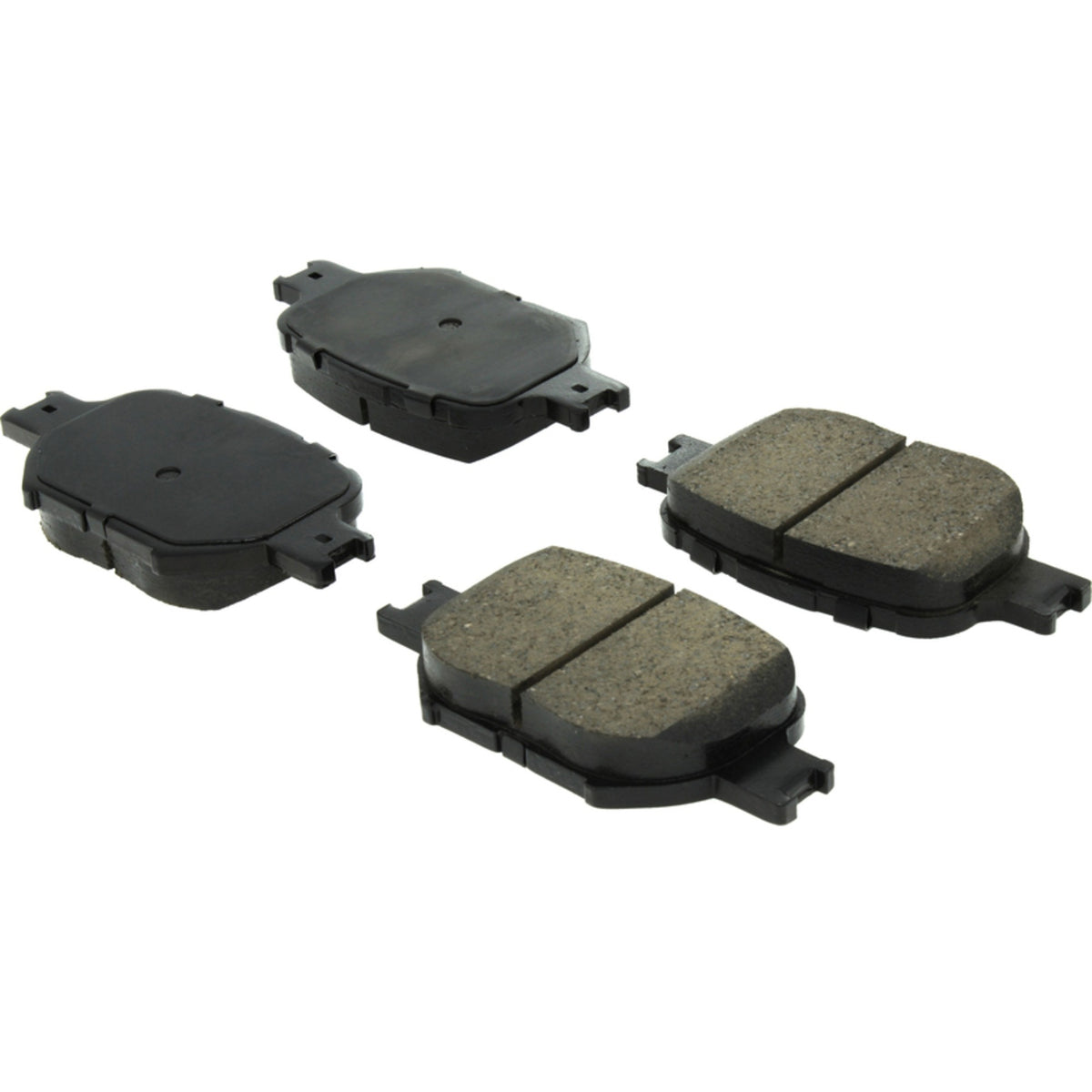 StopTech Street Brake Pads; Front With Shims