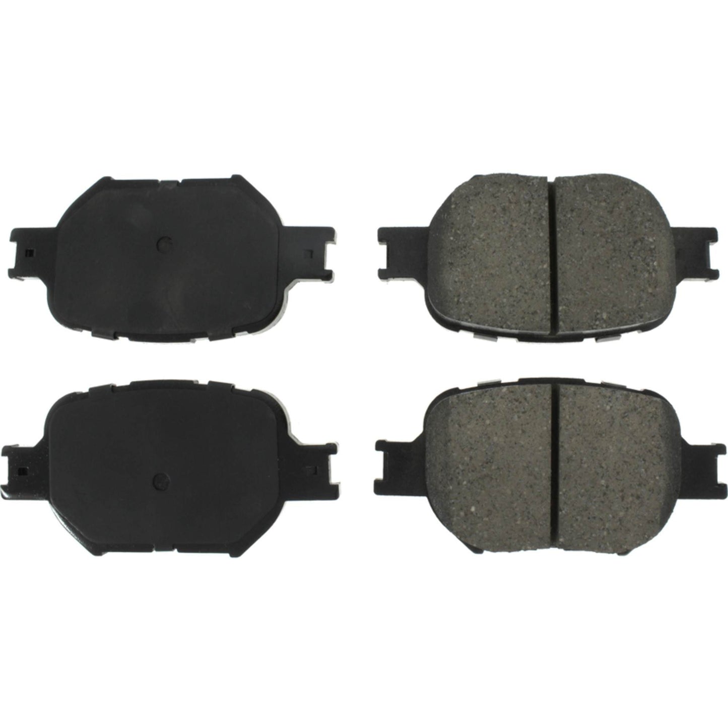 StopTech Street Brake Pads; Front With Shims