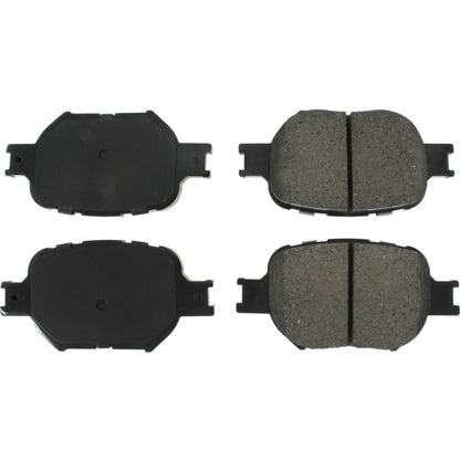 StopTech Street Brake Pads; Front With Shims