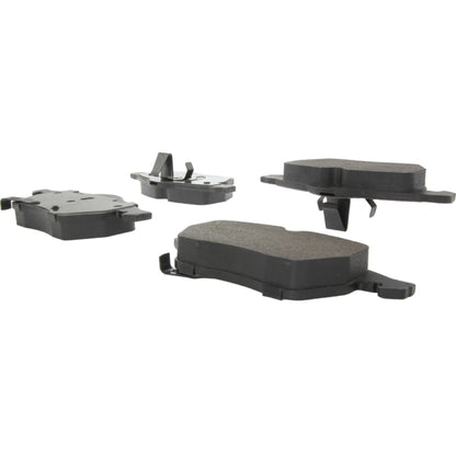 StopTech Street Brake Pads; Front With Shims
