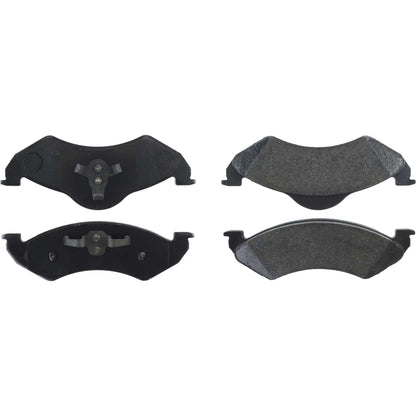 StopTech Street Brake Pads; Front With Shims