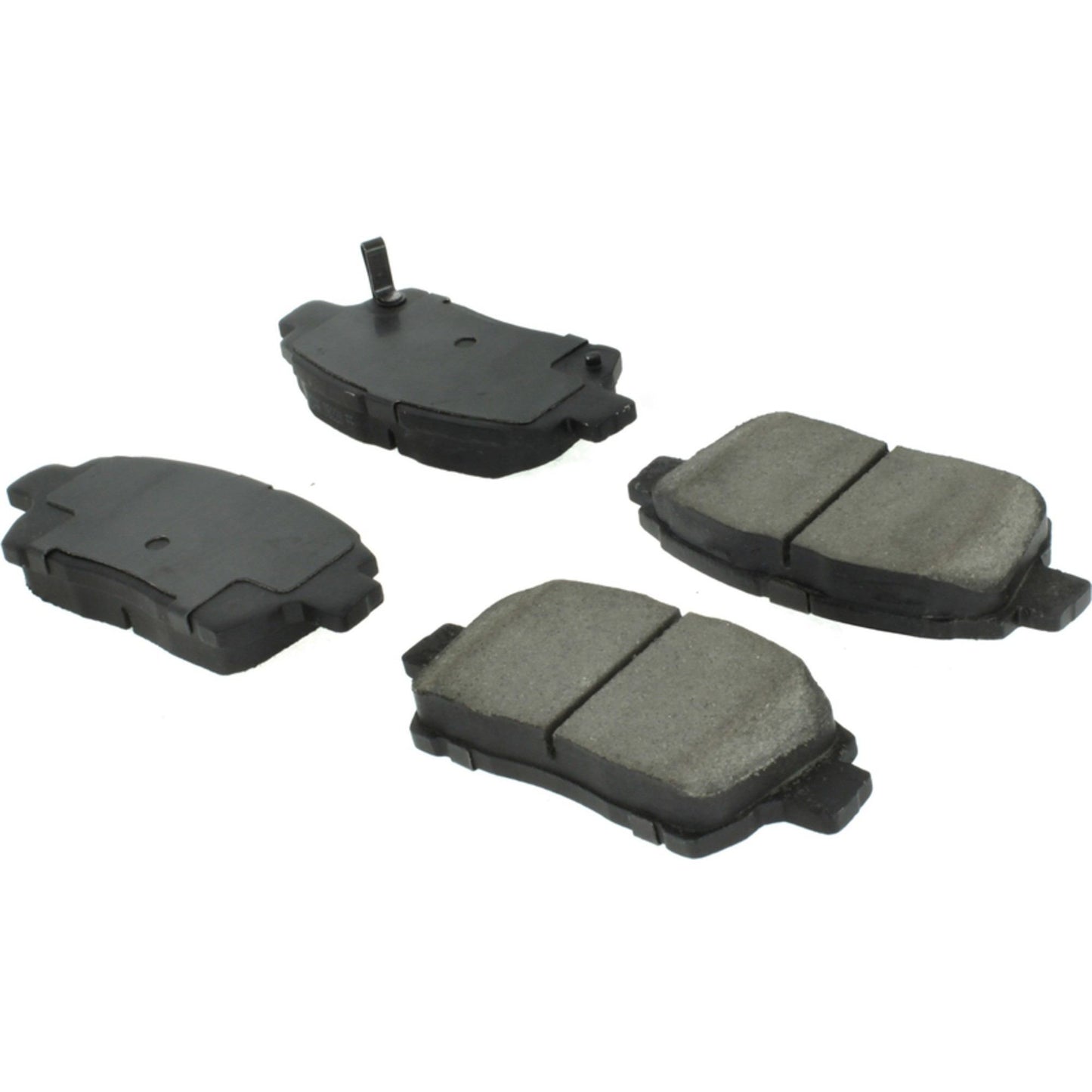 StopTech Street Brake Pads; Front With Shims
