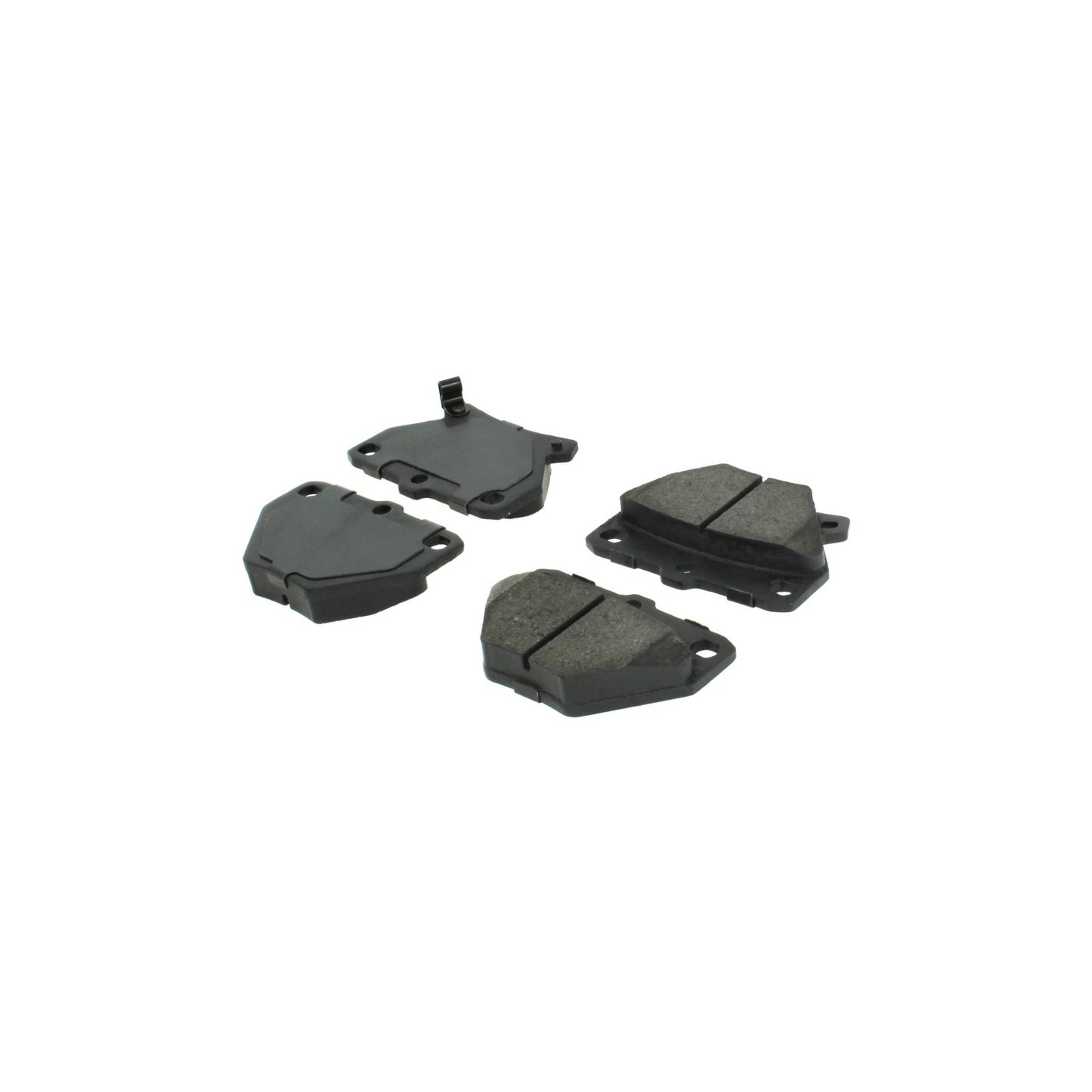 StopTech Street Brake Pads; Rear With Shims