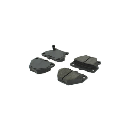StopTech Street Brake Pads; Rear With Shims