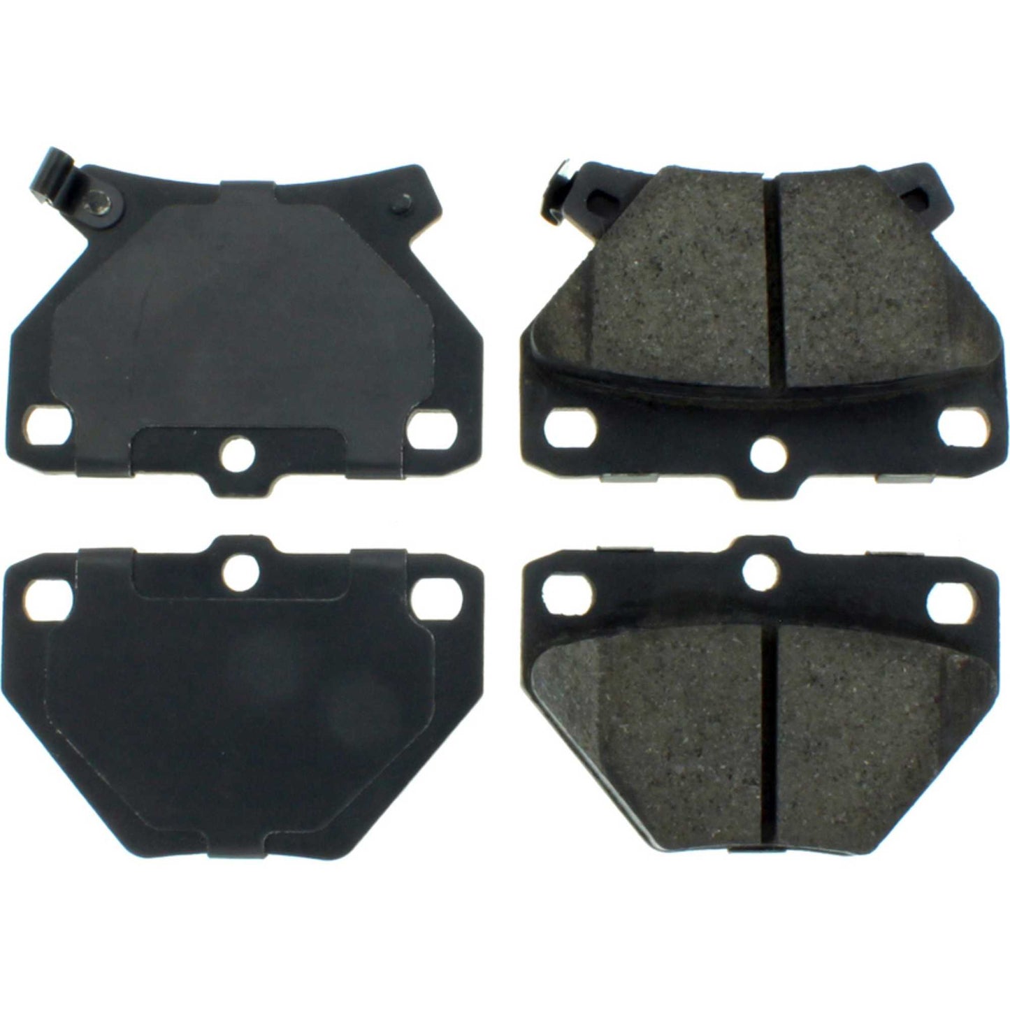 StopTech Street Brake Pads; Rear With Shims