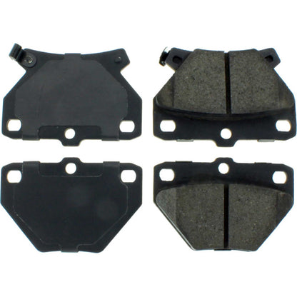StopTech Street Brake Pads; Rear With Shims