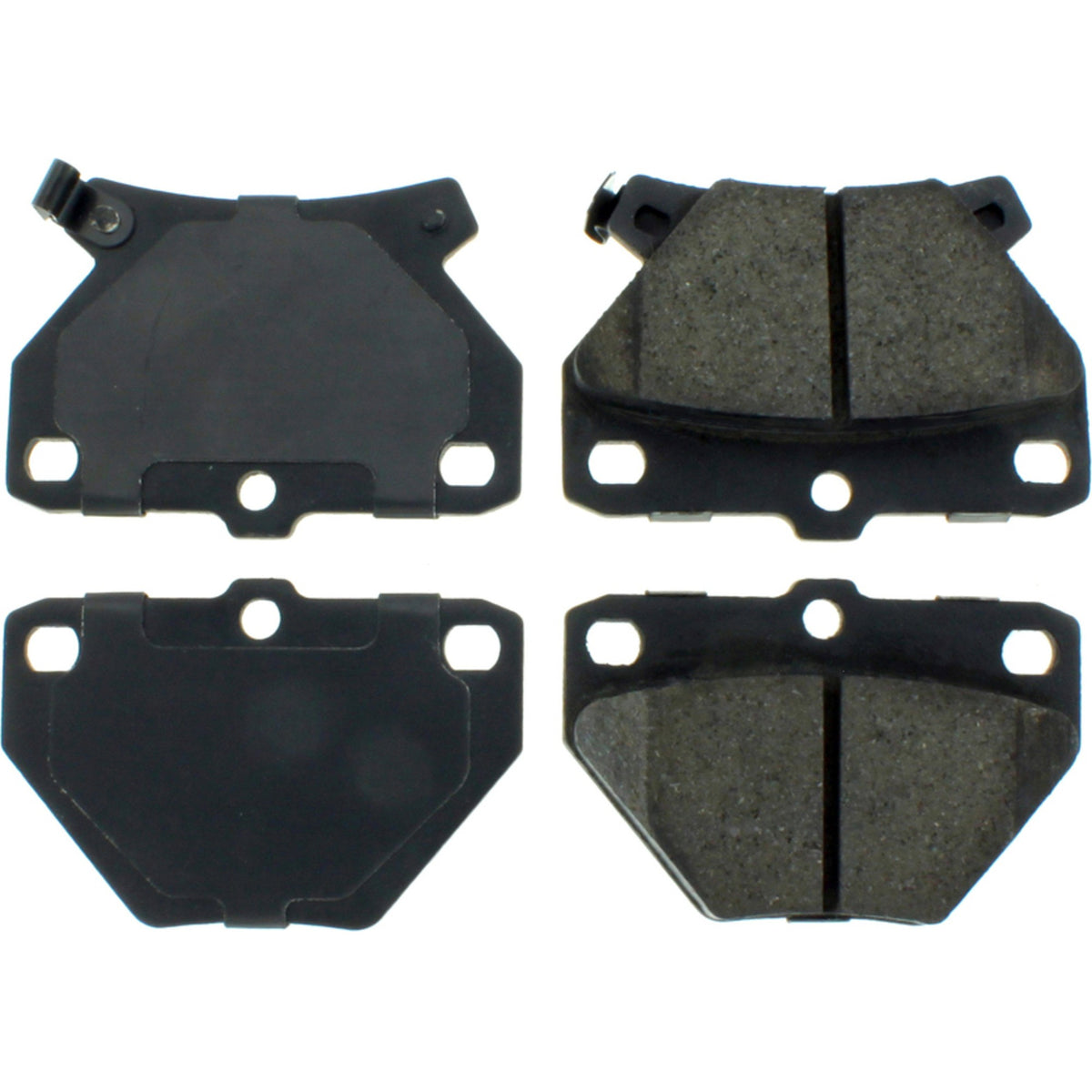 StopTech Street Brake Pads; Rear With Shims