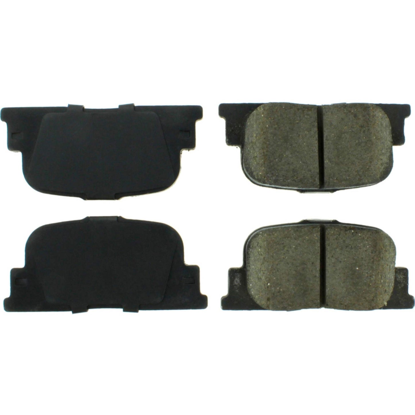 StopTech Street Brake Pads; Rear With Shims