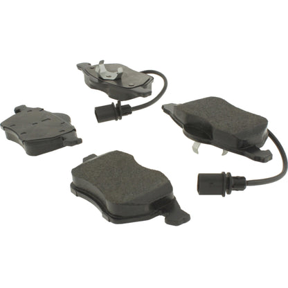StopTech Street Brake Pads; Front With Shims