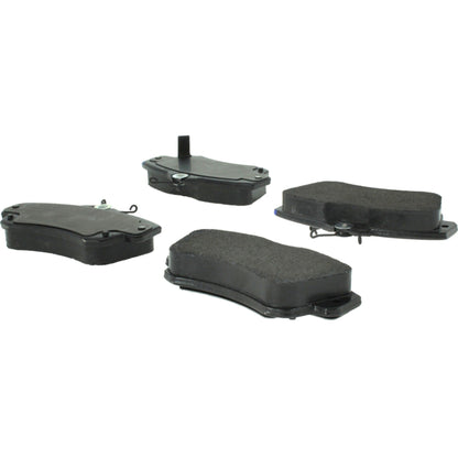 StopTech Street Brake Pads; Front With Shims
