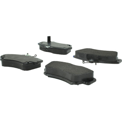 StopTech Street Brake Pads; Front With Shims
