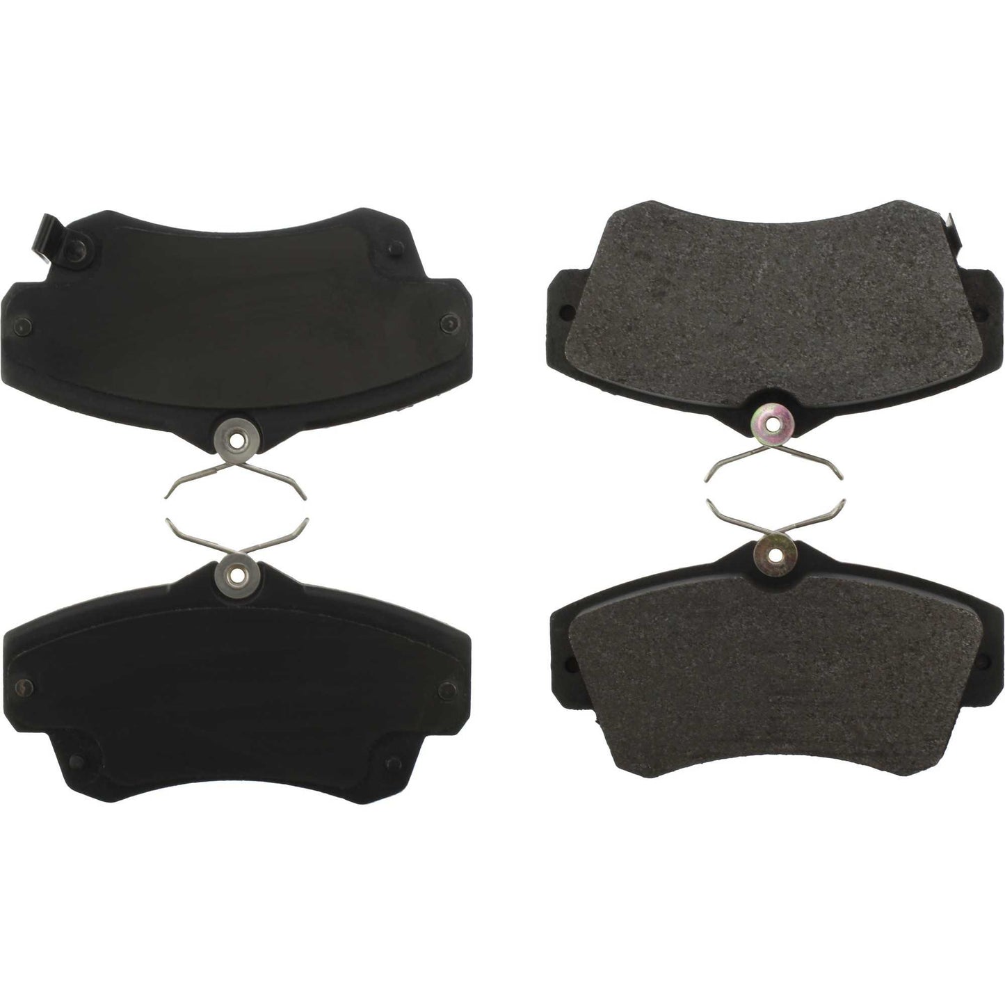 StopTech Street Brake Pads; Front With Shims And Hardware