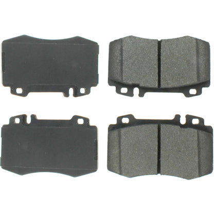 StopTech Street Brake Pads; Front With Shims
