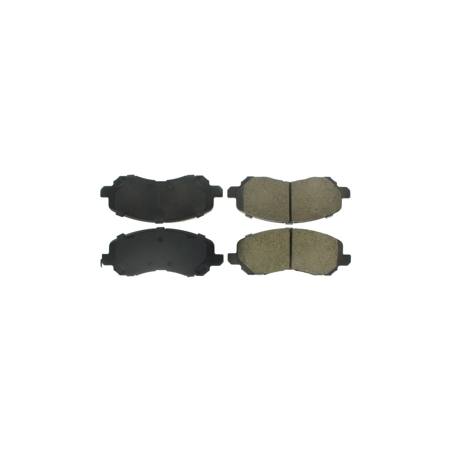 StopTech  Street Brake Pads; Front With Shims