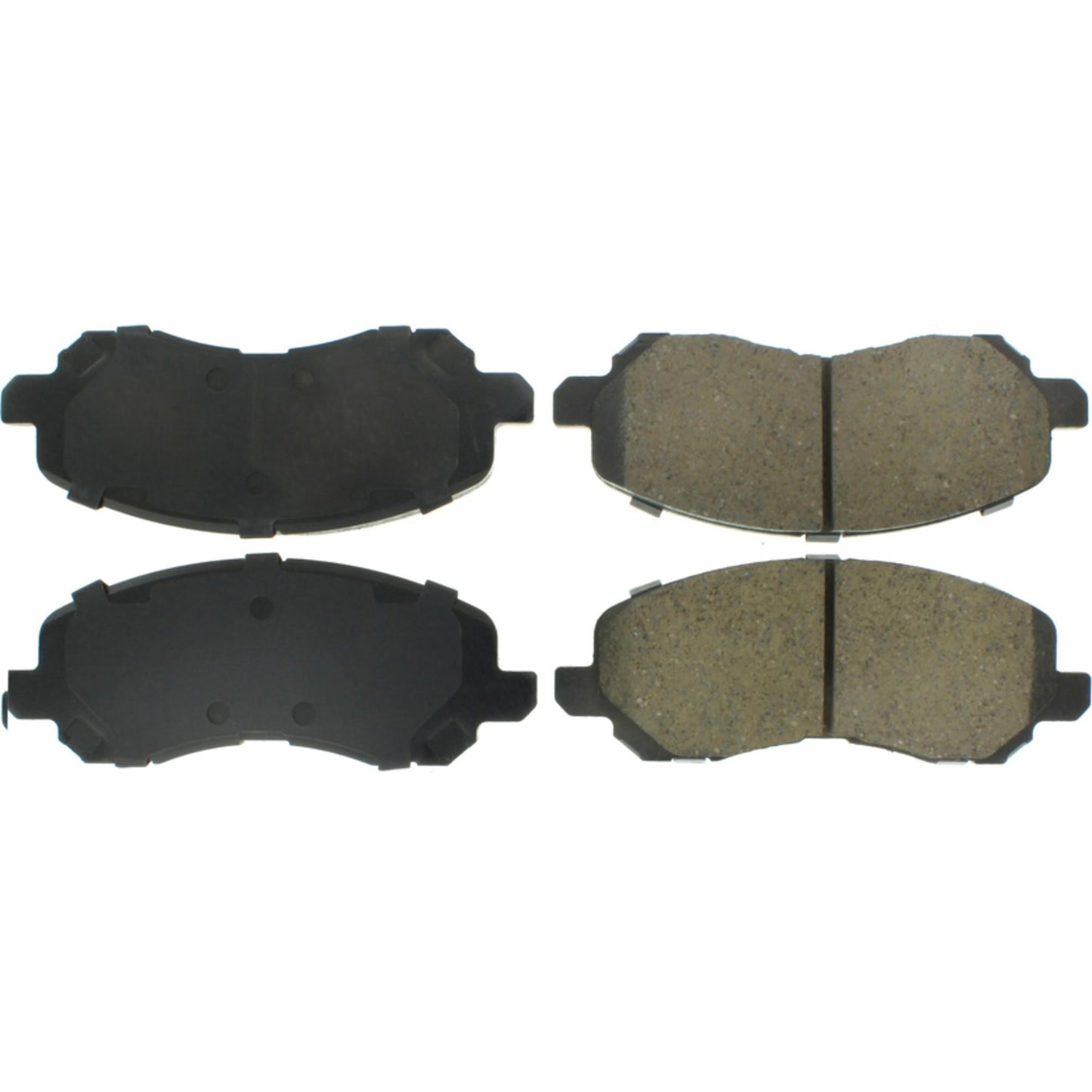 StopTech  Street Brake Pads; Front With Shims