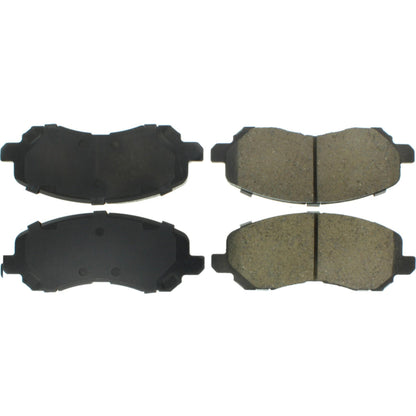 StopTech  Street Brake Pads; Front With Shims