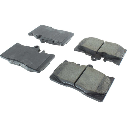 StopTech Street Brake Pads; Front With Shims And Hardware