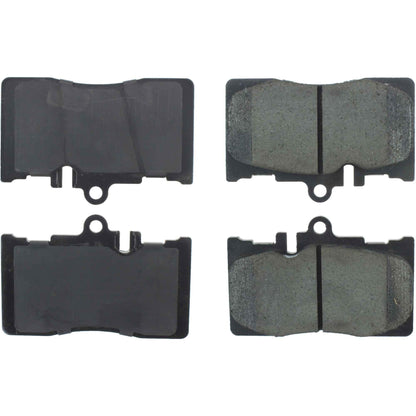 StopTech Street Brake Pads; Front With Shims And Hardware
