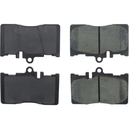 StopTech Street Brake Pads; Front With Shims And Hardware