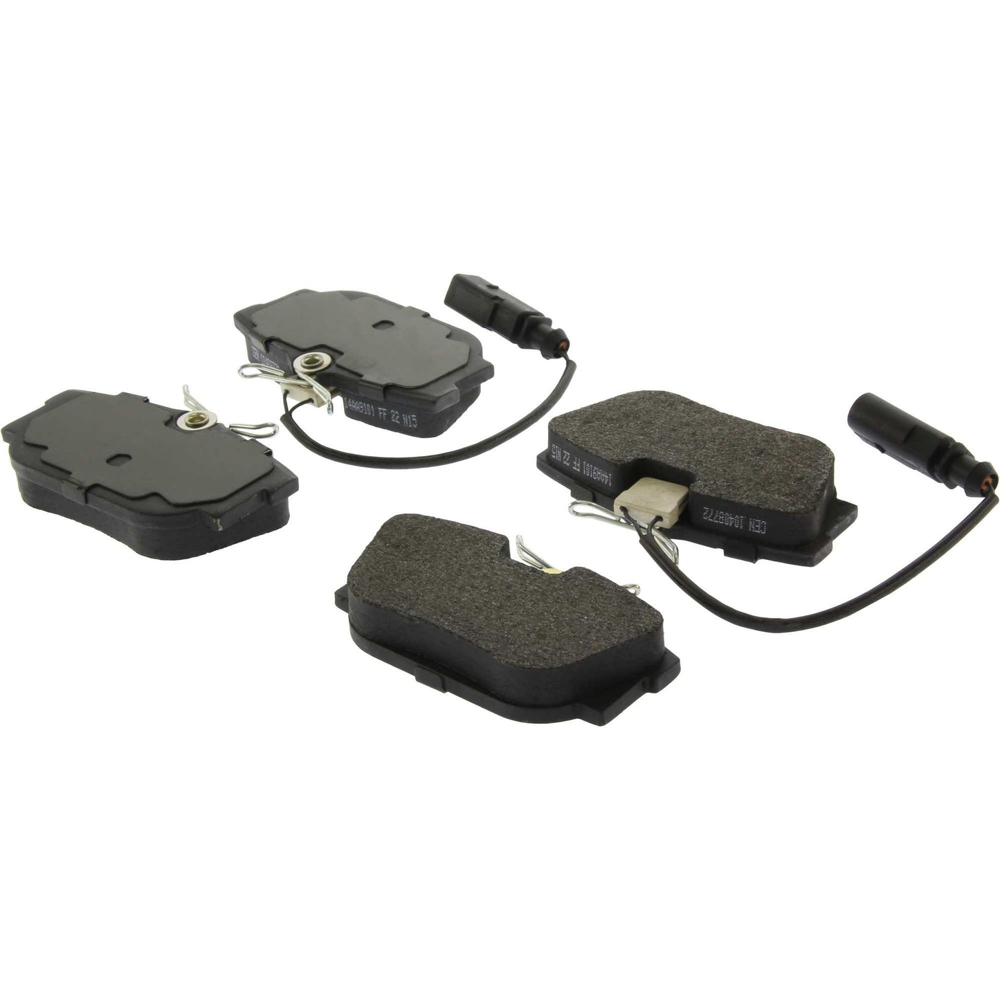StopTech Street Brake Pads; Rear With Shims And Hardware
