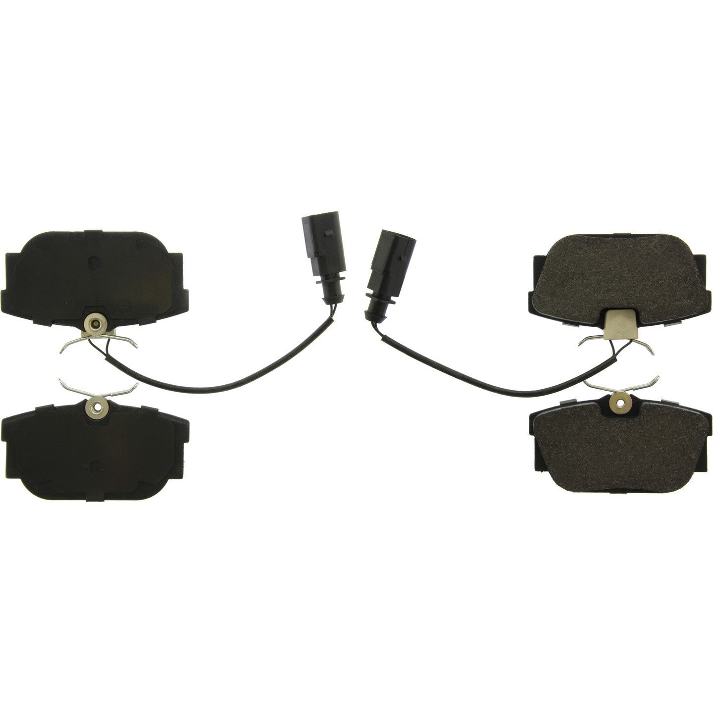 StopTech Street Brake Pads; Rear With Shims And Hardware
