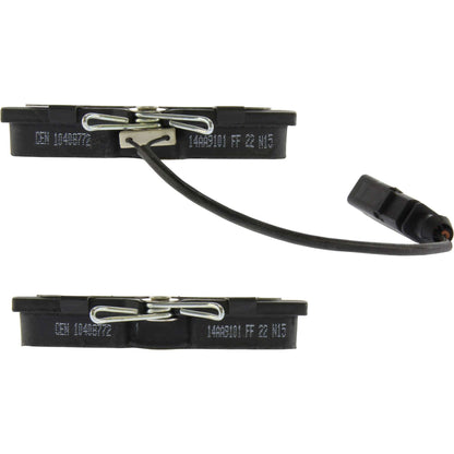 StopTech Street Brake Pads; Rear With Shims And Hardware
