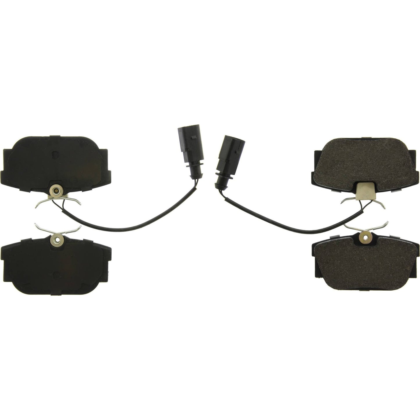 StopTech Street Brake Pads; Rear With Shims And Hardware