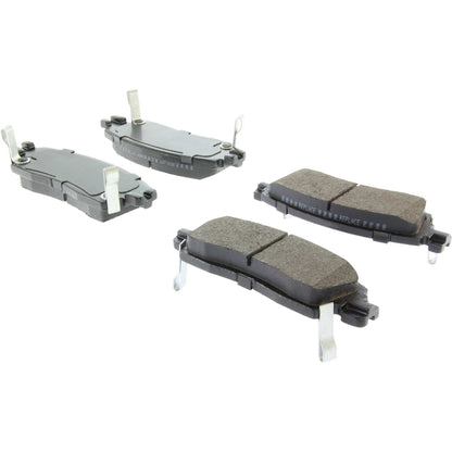 StopTech Street Brake Pads; Rear With Shims And Hardware