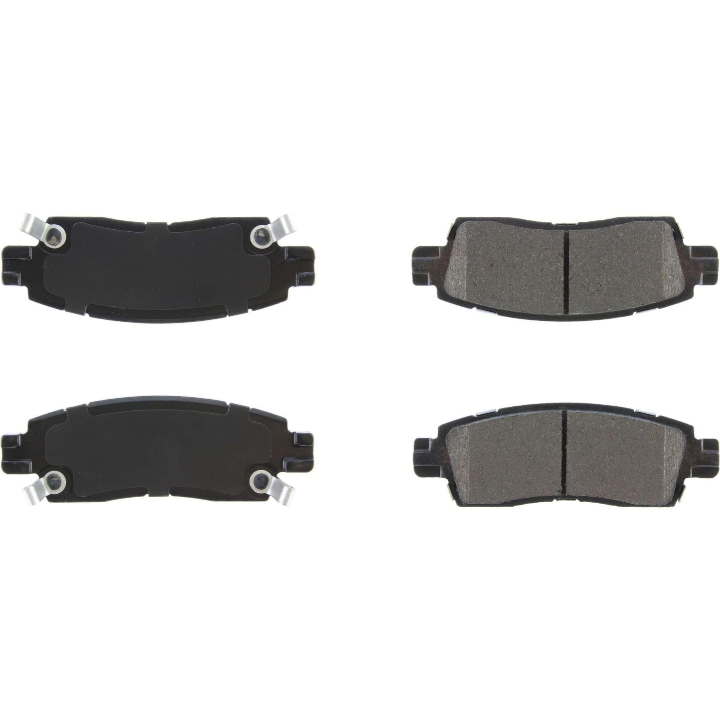 StopTech Street Brake Pads; Rear With Shims And Hardware
