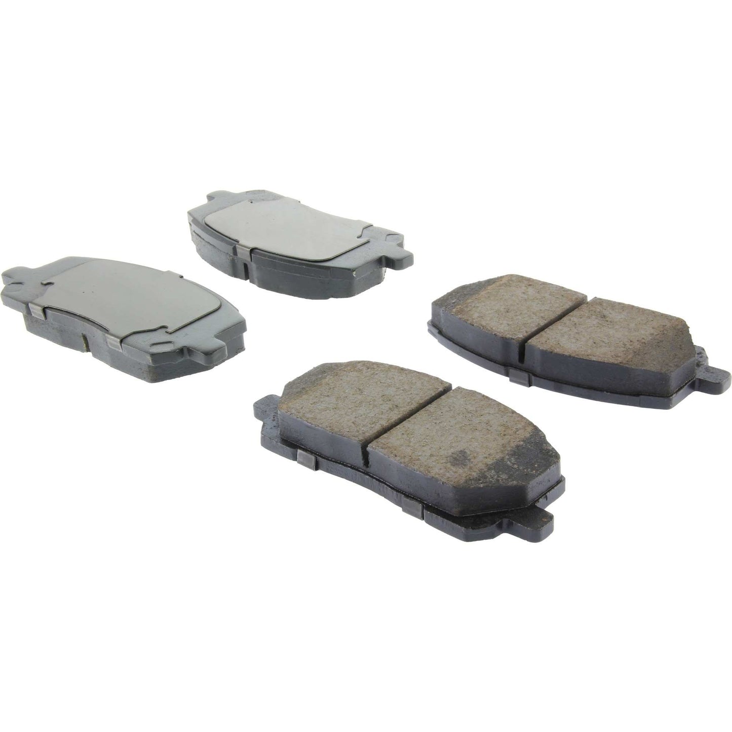 StopTech Street Brake Pads; Front With Shims