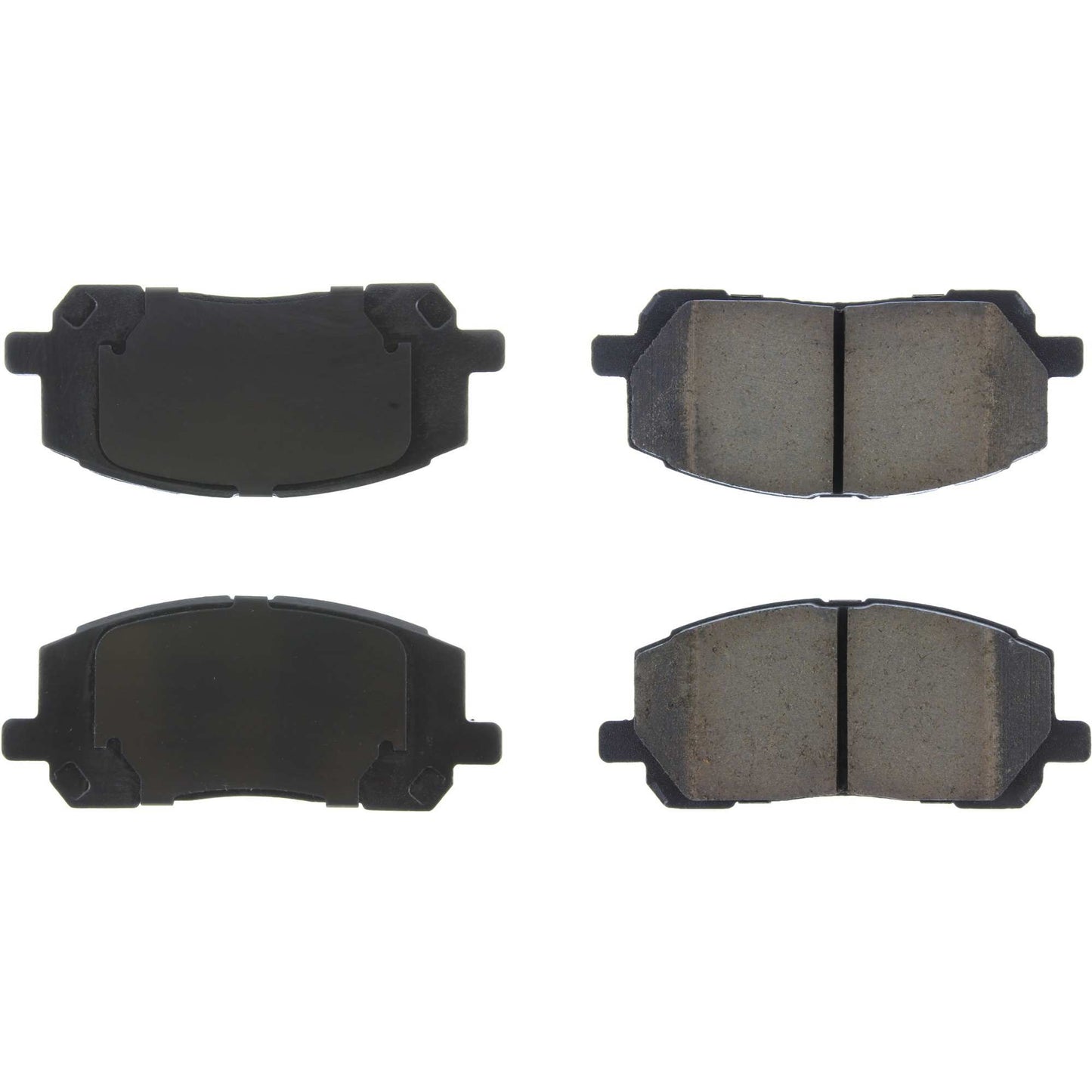 StopTech Street Brake Pads; Front With Shims