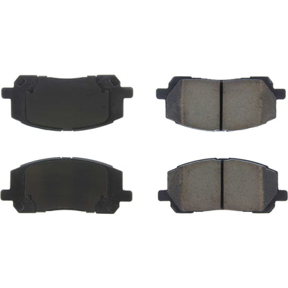 StopTech Street Brake Pads; Front With Shims