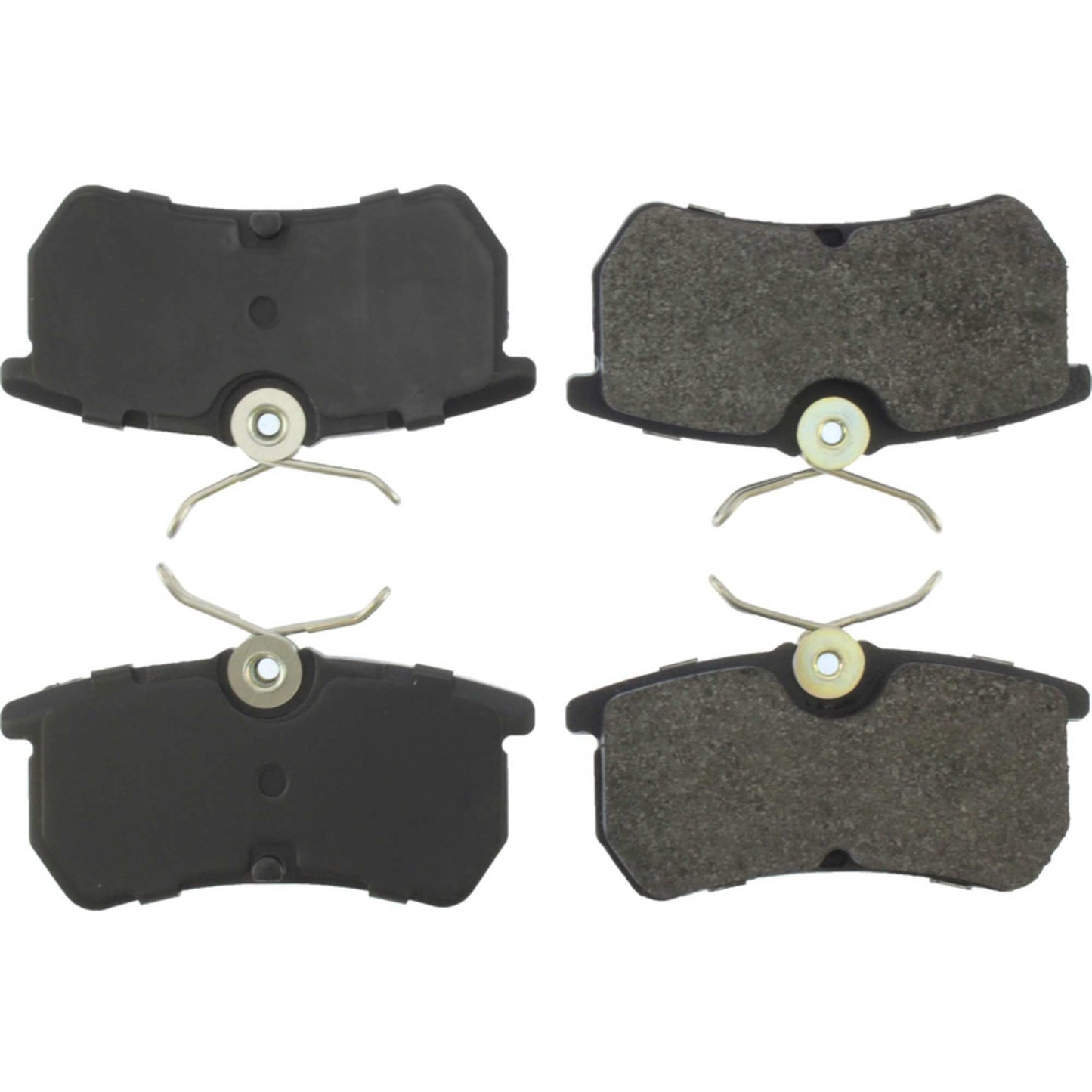 StopTech Street Brake Pads; Rear With Shims