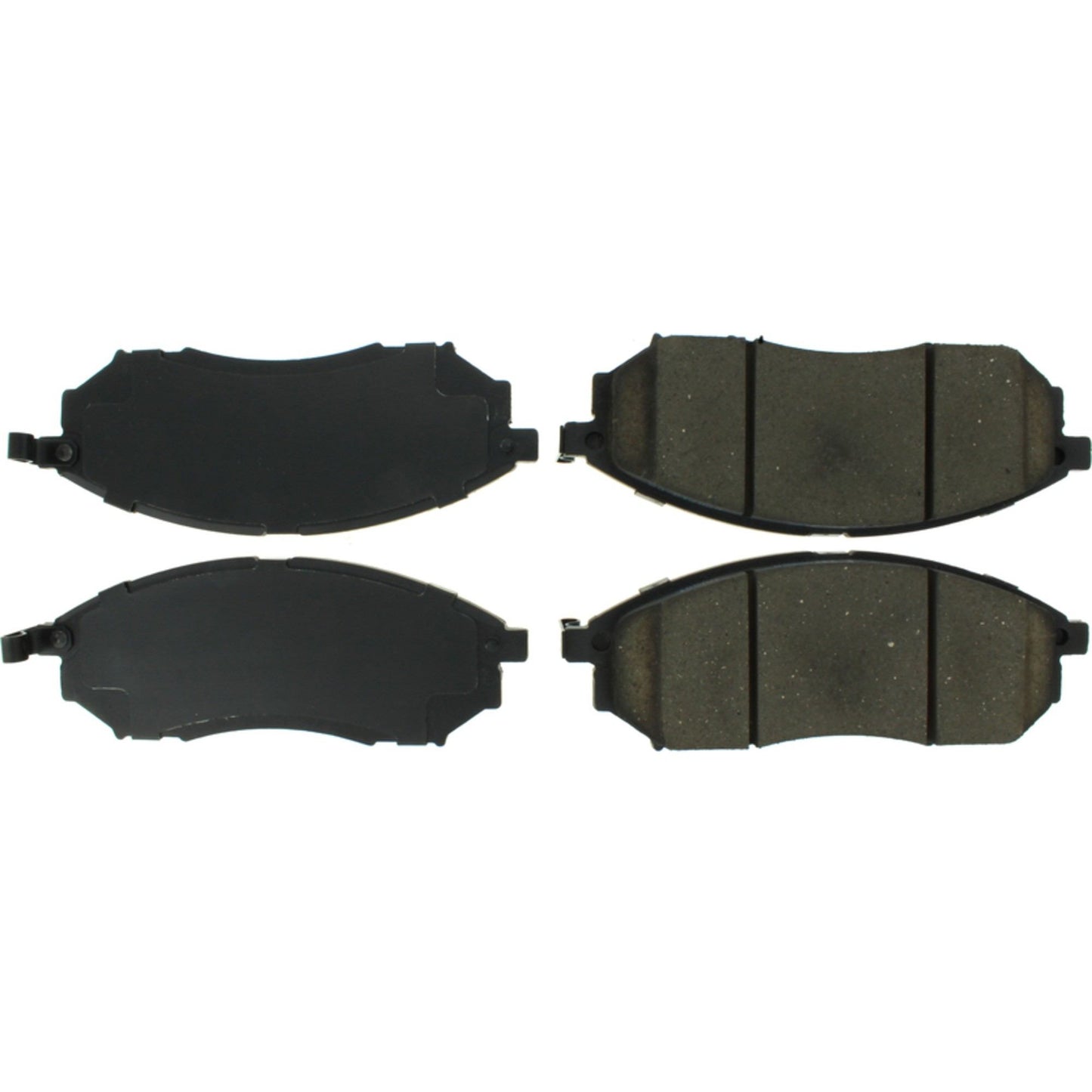 StopTech Street Brake Pads; Front With Shims